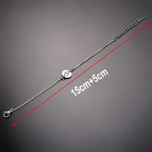 Load image into Gallery viewer, Baby Initial Custom Name Bracelet With Silver Color