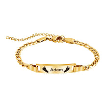 Load image into Gallery viewer, Custom Baby Bracelet Gifts For Baby Girl/Boy - Adjustable Chain