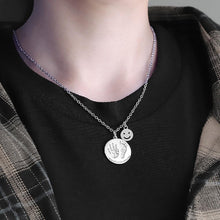 Load image into Gallery viewer, Custom Baby Footprint Necklace For Mom