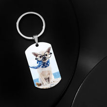Load image into Gallery viewer, Personalized DIY Tag Photo Keychain
