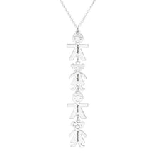 Load image into Gallery viewer, Personalized Mom Necklace with Kid Charms