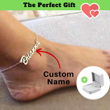 Load image into Gallery viewer, Personalized Name Anklets