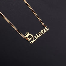 Load image into Gallery viewer, Personalized Name Necklace with Cuban Chain