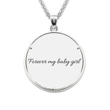 Load image into Gallery viewer, Personalized Photo Memorial Necklace for Mom