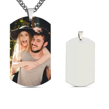Load image into Gallery viewer, Personalized Photo Necklace Memorial Gift