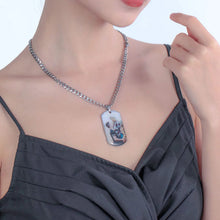 Load image into Gallery viewer, Personalized Photo Necklace Memorial Gift