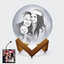 Load image into Gallery viewer, Photo Moon Lmap Custom 3D Moon Lamp With Picture