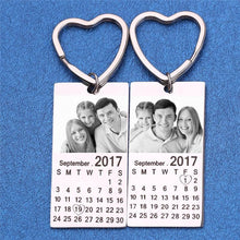 Load image into Gallery viewer, Special Date Calendar Keychain-Special Memorial Keychain