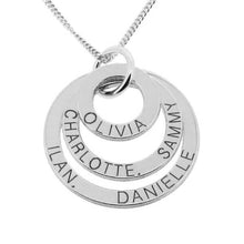 Load image into Gallery viewer, Three Disc Necklace Gifts for Moms