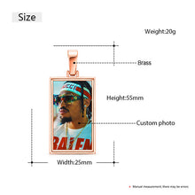 Load image into Gallery viewer, Picture Necklaces For Men details