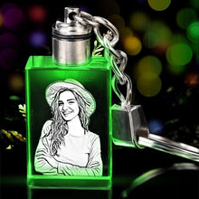 Load image into Gallery viewer, Laser Engraved Photo Keychain