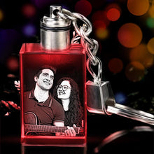 Load image into Gallery viewer, Light Up Picture Keychain