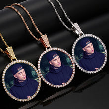Load image into Gallery viewer, Personalized Photo Medallions Necklace For Men