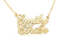 Load image into Gallery viewer, Personalized Two Names Necklace