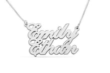 Load image into Gallery viewer, Personalized Two Names Necklace