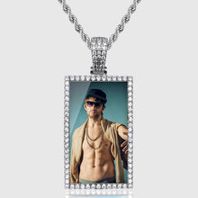 Load image into Gallery viewer, Silver Color Men's Picture Necklace