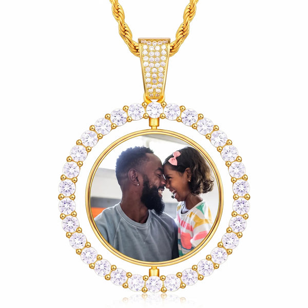 Double Sided Picture Pendant Necklace collection