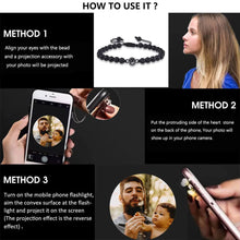 Load image into Gallery viewer, Photo Projection Bracelet – Custom Picture Inside the Bracelet