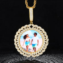Load image into Gallery viewer, GetEngravings Custom Iced Out Photo Pendant Necklace