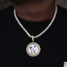Load image into Gallery viewer, GetEngravings Custom Iced Out Photo Pendant Necklace