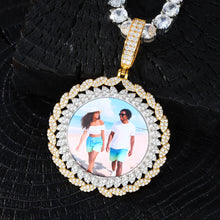 Load image into Gallery viewer, GetEngravings Custom Iced Out Photo Pendant Necklace
