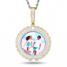 Load image into Gallery viewer, GetEngravings Custom Iced Out Photo Pendant Necklace