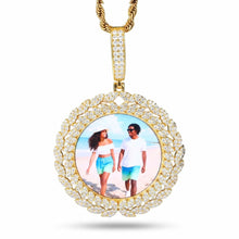 Load image into Gallery viewer, GetEngravings Custom Iced Out Photo Pendant Necklace