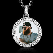 Load image into Gallery viewer, Custom 3D Photo Pendants Necklace For Men, Personalized pendants for men