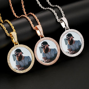 Personalized Memory Necklace for Men Remembrance Necklace