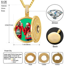 Load image into Gallery viewer, Best Christmas Gifts For Couples - Locket with Picture Necklace
