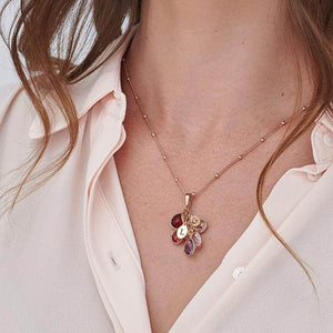 Best Initial Birthstone Necklace for Mom