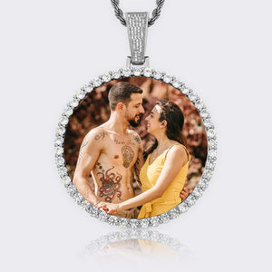 Memorial Necklace With Picture For Men
