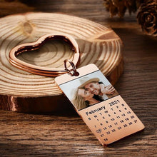 Load image into Gallery viewer, Calendar Personalized With Name Keychain