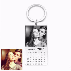 Calendar Personalized With Name Keychain