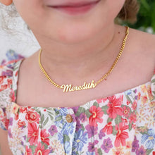 Load image into Gallery viewer, Personalized Baby Name Necklace