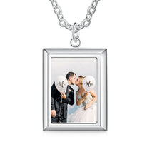 Load image into Gallery viewer, Engravable Family Photo Memorial Necklace For Fathers