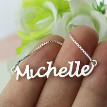 Load image into Gallery viewer, Handwritten Name Necklace