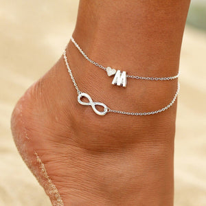 Infinity Ankles Bracelets for Woman m
