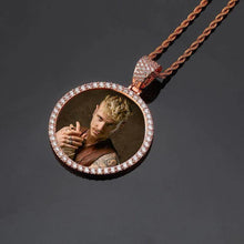 Load image into Gallery viewer, Custom Photo Medallions Pendant Necklace For Men