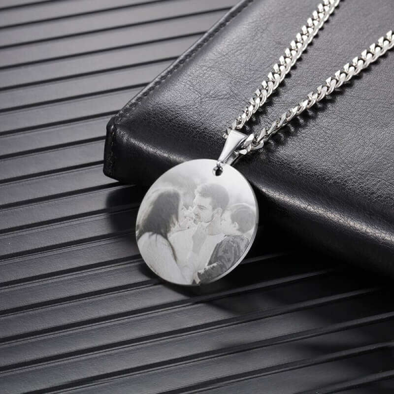 Rectangular Fingerprint Necklace For Men • Custom fingerprint necklace •  Sterling Silver sympathy nec… | Thumbprint necklace, Fingerprint necklace,  Girlfriend gifts