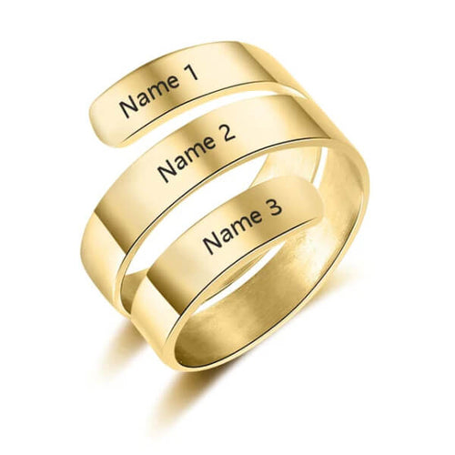 Customized Name Engraved Rings Get Custom Engraved Rings – Get Engravings
