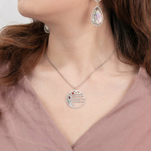 Load image into Gallery viewer, Personalized Family Tree Necklace With Names And Birthstones