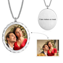 Load image into Gallery viewer, Personalized Photo Memorial Necklace For Loved Ones
