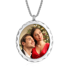 Personalized Photo Memorial Necklace For Loved Ones