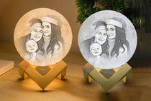 Load image into Gallery viewer, Photo Moon Lmap Custom 3D Moon Lamp With Picture