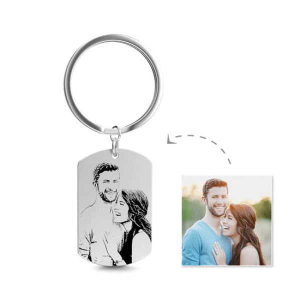 Get Engraved Keychain With Picture collection