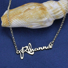 Load image into Gallery viewer, Signature Delicate Celebrity Name Necklace