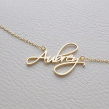 Load image into Gallery viewer, Signature Personalized Script Necklace