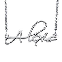 Load image into Gallery viewer, Signature Personalized Script Necklace