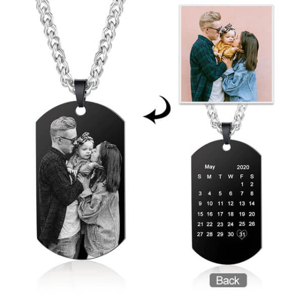 Calendar Necklace collection